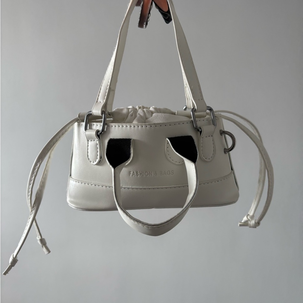 Mini White Handbag